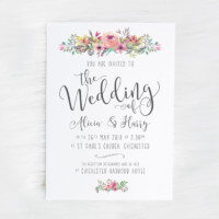Floral-Wedding-Invitation-Design-front Floral Wedding Invitation Design