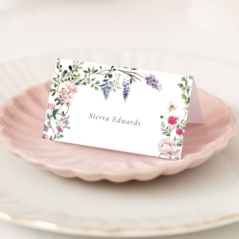 Place name cards