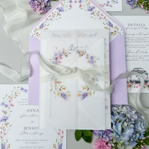 Lilac Wedding Invitations
