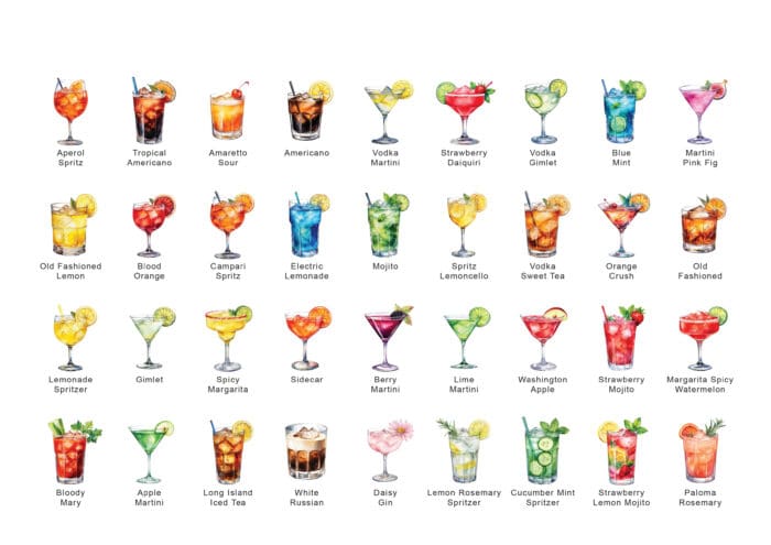 cocktail menu