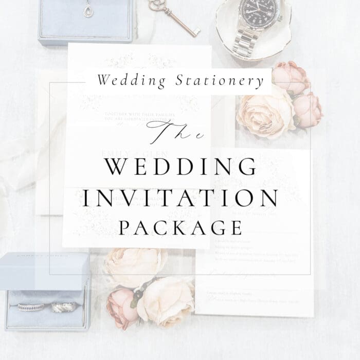 Wedding invitation package